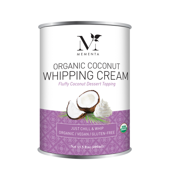 mementa coconut palm sugar Mementa 13.5 oz Coconut Whipping Cream