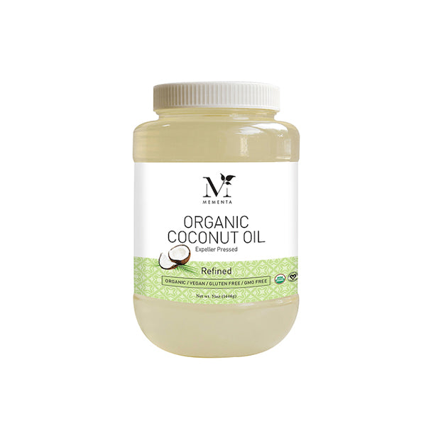 Organic Refined Coconut Oil | Mementa Inc | Organic Coconut Cooking Ingredients, Plant Based Foods & Beverages, Vegan Meat Alternatives