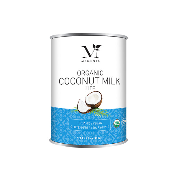 Organic Coconut milk lite | Mementa Inc | Organic Coconut Cooking Ingredients, Plant Based Foods & Beverages, Vegan Meat Alternatives